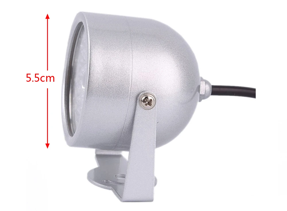 CDYCAM CCTV 48 Массив ИК светодиодный осветительный светильник инфракрасный открытый водонепроницаемый ночное видение для наблюдения камера использовать 12V2A мощность