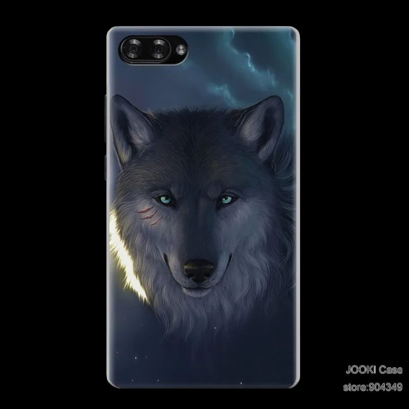JOOKI чехол Bluboo S1 чехол пластиковый защитный чехол s для Fundas Bluboo S1 Чехлы Прозрачная Тонкая задняя крышка милый розовый узор - Цвет: 1 piece Case