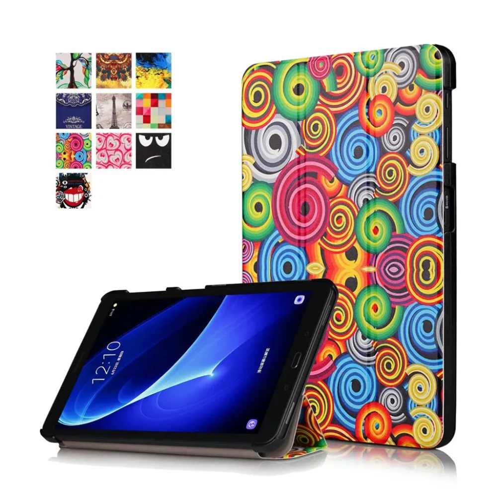 Модный защитный чехол подставка для планшета Samsung Galaxy Tab A 10 1 ''A6 T580N T585C с