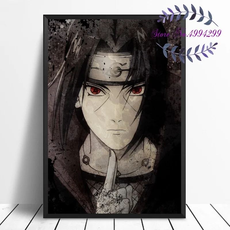 Наруто код Geass Токийский Гуль аниме Искусство Холст плакат печать домашний Декор