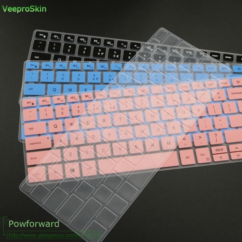 Для Dell XPS 15 9575 XPS15-9575 15-9575 15,6 ''для Dell Vostro 13 5000 5390 13-5390 13,3'' силиконовая клавиатура для ноутбука