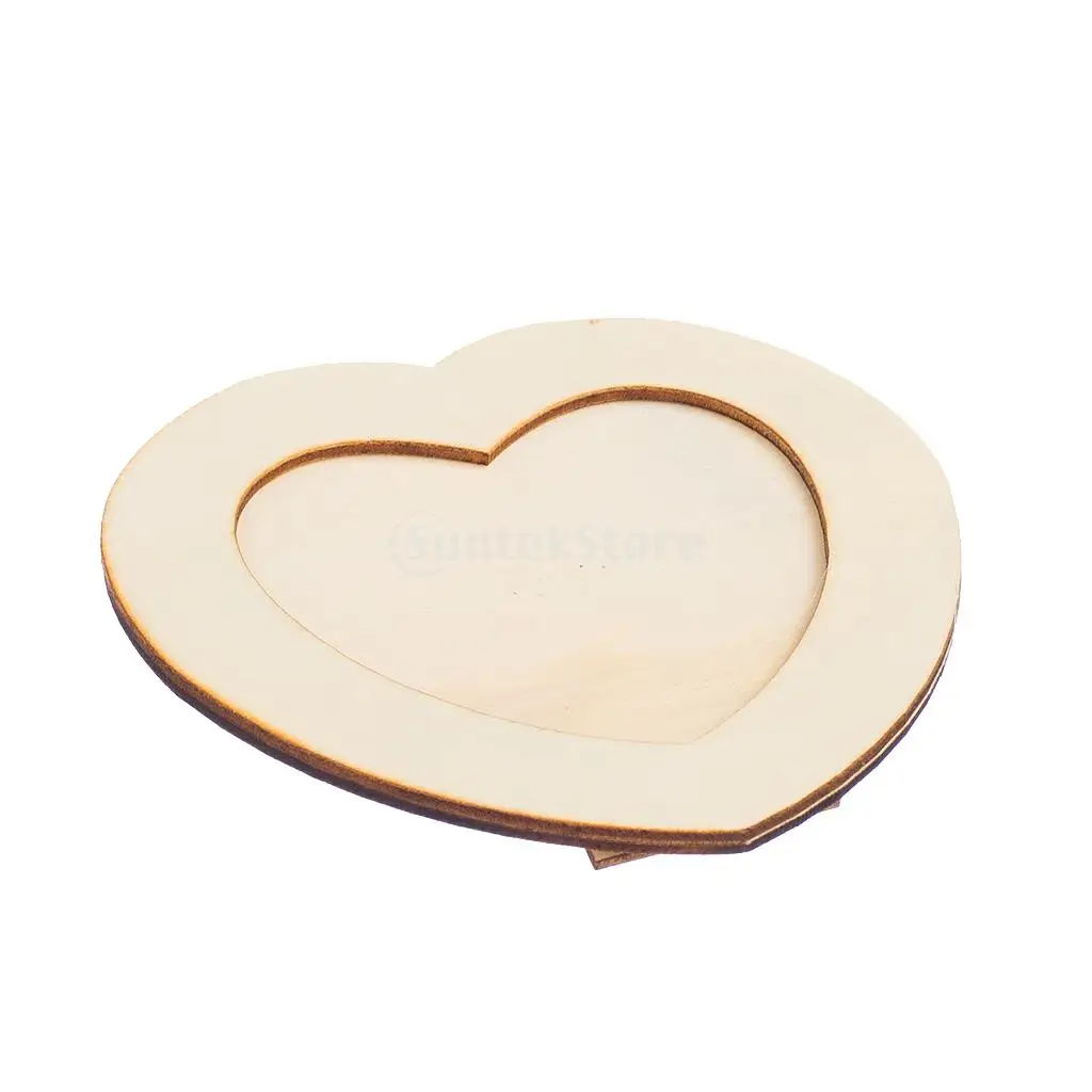 Деревянная фоторамка любящее сердце DIY художественное ремесло|love heart photos|love photo