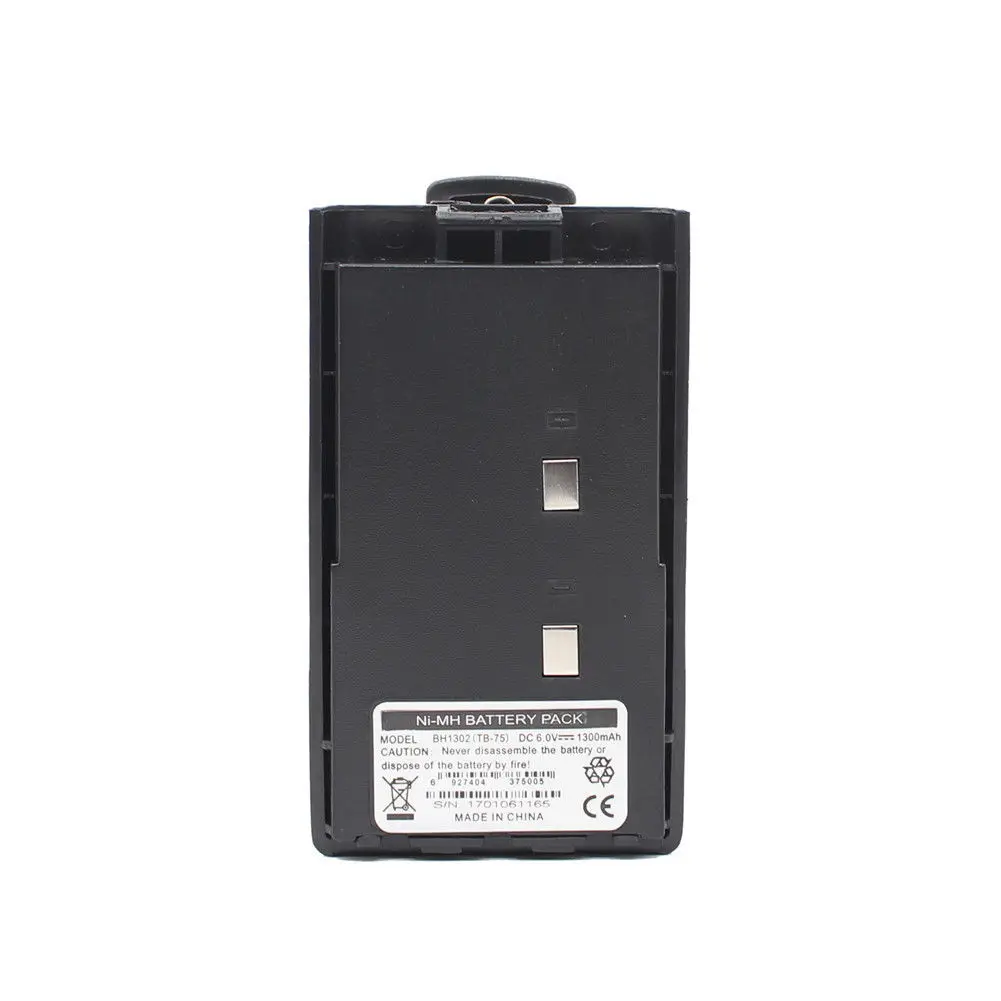 BH1104 BH1302 TOUCHBeauty TB 75 1300 мА/ч металл гидридных или никель Батарея для HYT радио TC446 TC 446