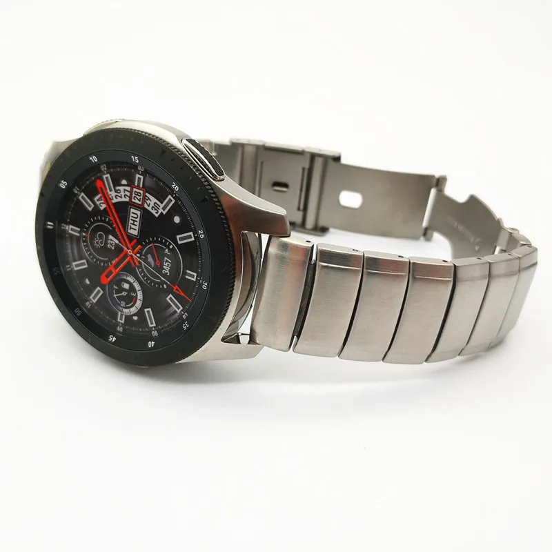 Ремешок из нержавеющей стали для Samsung Galaxy Watch 46 мм металлический браслет Gear S3 Classic