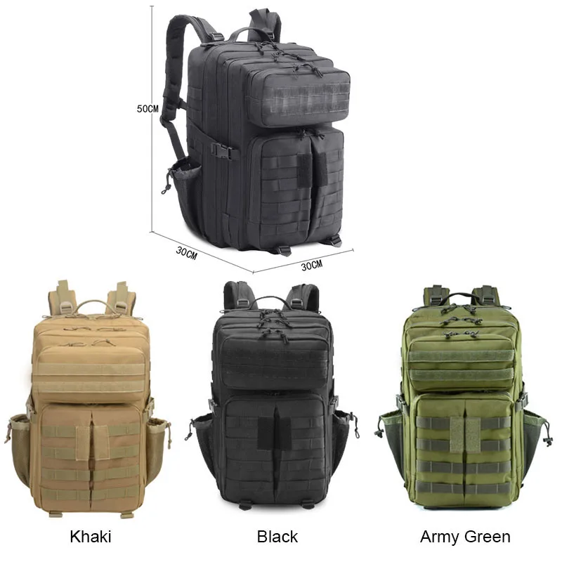 Военная Сумка Molle 40 45 л рюкзак для кемпинга тактические рюкзаки походный дорожный