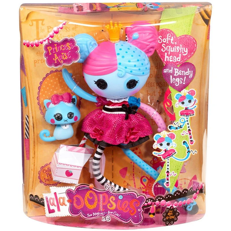 35 см оригинальный лала oopsie принцесса аниса Куклы Lalaloopsy балерина кукла Интимные