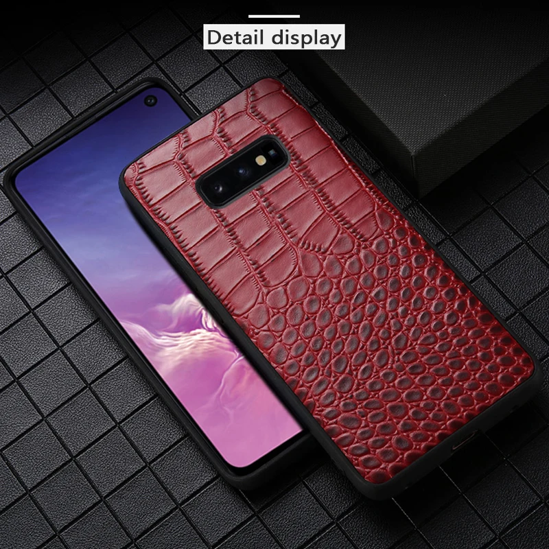 Кожаный чехол для телефона для samsung A70 A60 A50 A40 для карт и узором «крокодиловая кожа» падение Защитная крышка для samsung S10 S10+ 9 8 note9 чехол