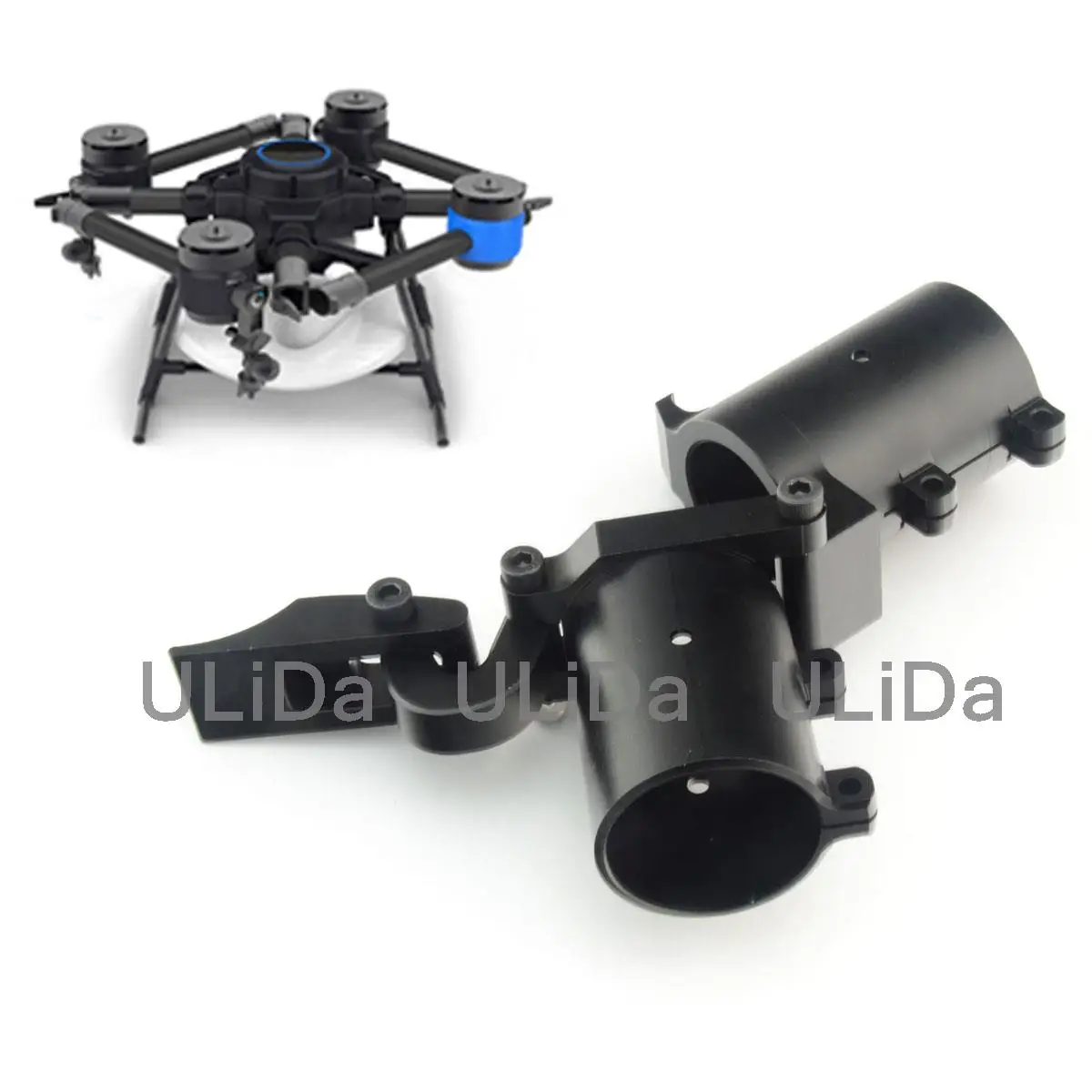 

35mm CNC Aluminum Lateral Folding Arm Tube Joint for Multi-Copter Foldable Drone