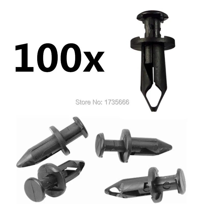 

100PCS Fender Clip Body Rivet ATV Parts For Polaris Sportsman 550 850 XP Rangers Rzr 7661855