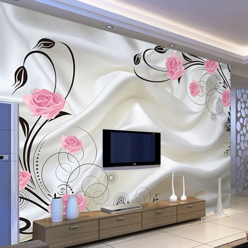 Индивидуальная фото и настенная бумага большая для дивана телевизора
