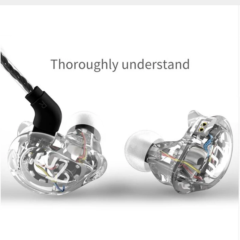 Новейшие гибридные Внутриканальные наушники TRN V10 2DD + 2BA Hi Fi DJ монитор спортивные