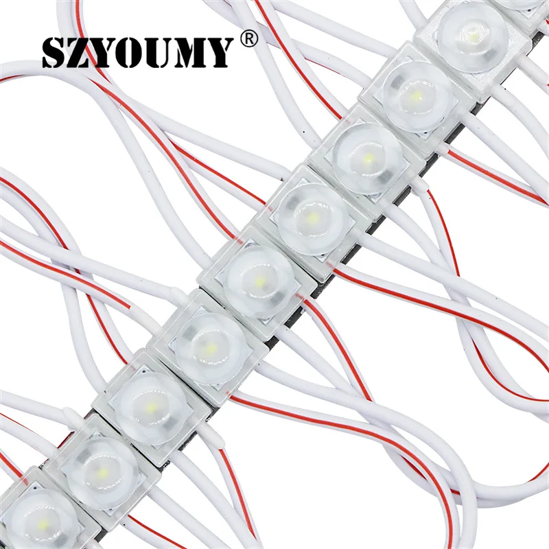 SZYOUMY 100 шт. 1 Вт светодиодные лампы высокой мощности тонкий маленький светодиодный