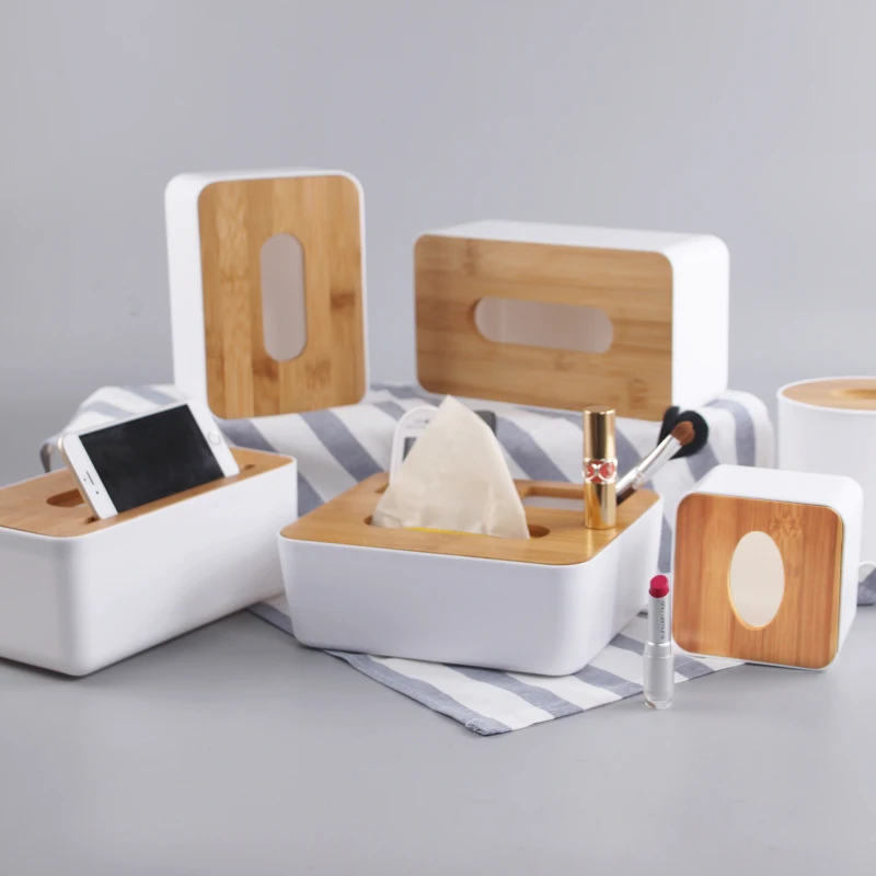 

XING KILO Simple and modern creative living room tissue box pumping car with a paper box storage box tissue towel rack