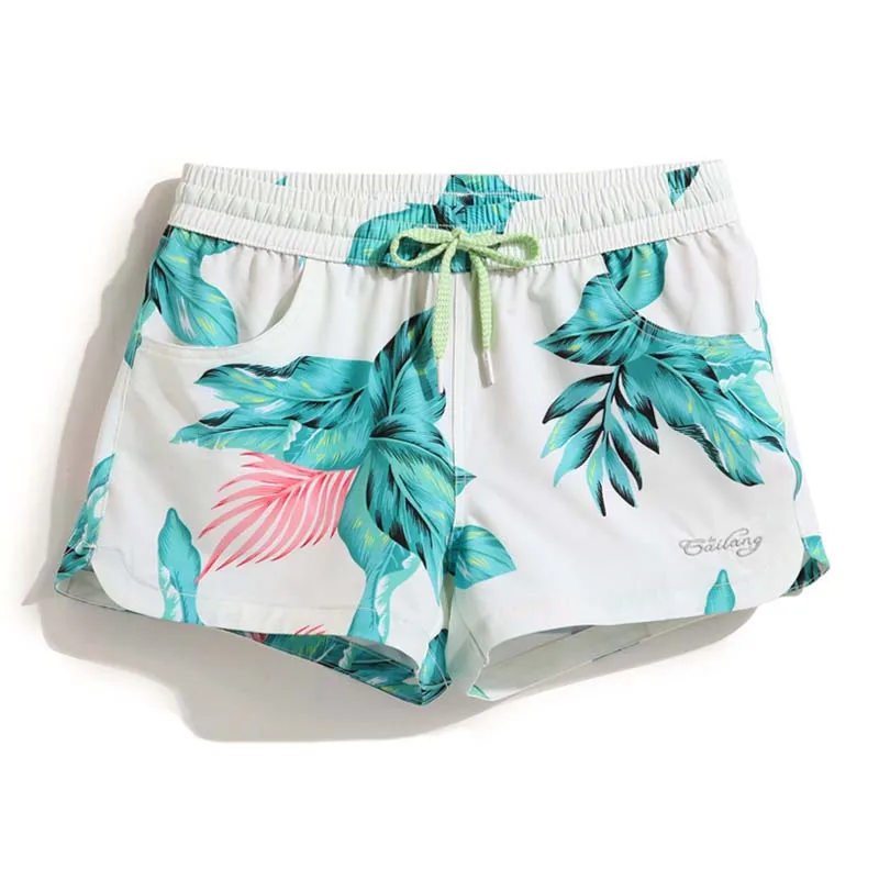 1109 Female no liner Gailang пары Beach Surf Praia бермуды siwmming стволы мужчин купальники пот с цветочным принтом путешествие plavk эластичные штаны - Цвет: 1109 Female no liner
