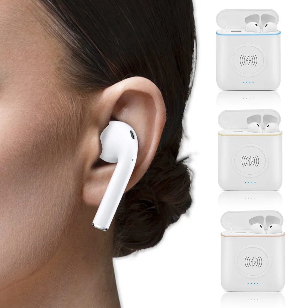 XT6 bluetooth-наушников TWS стерео гарнитура Близнецов с 5200 мА/ч, Беспроводной телефон Зарядное устройство чехол для iPhone X 8 7 Plus Xiaomi для samsung