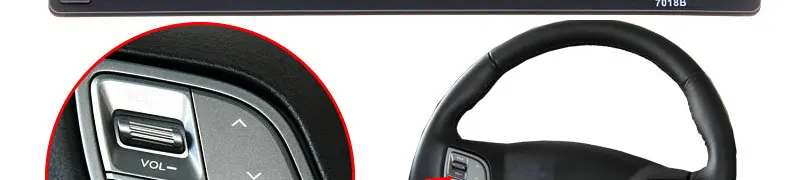 2 Din Автомобильный Радио Видео плеер 7 ''HD Bluetooth заднего вида Стерео FM MP3 MP4 MP5 Аудио USB AUX Авто Электроника Авторадио 7018B