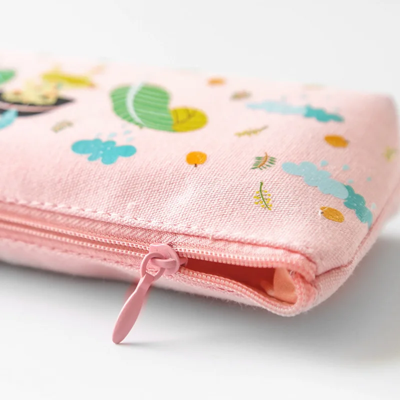 Kawaii креативный холщовый пенал Hoyden Stitch сумка для девочек милая большая коробка