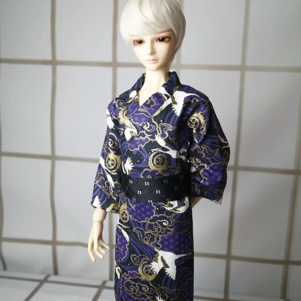 OOAK японский стиль кимоно наряды для 1/4 17 &quot44 см 1/3 1/6 высокий Мужской BJD MSD Yosd DK DZ AOD DD