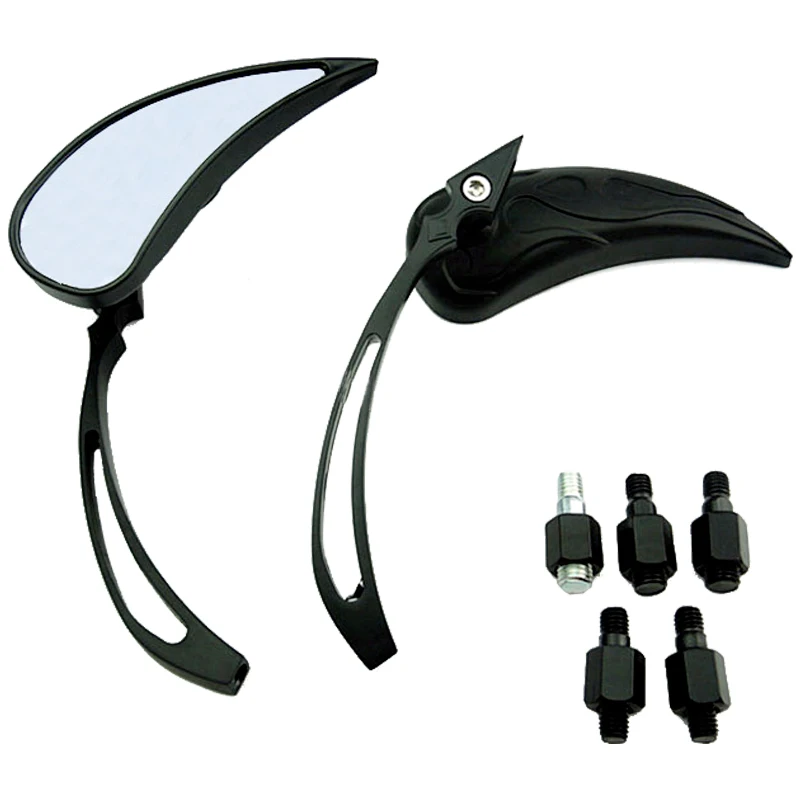 Зеркало заднее мотоциклетное Nuoxintr для Yamaha Kawasaki Suzuki Honda Harley Aprilia Ducati BMW Street Sport Cruiser