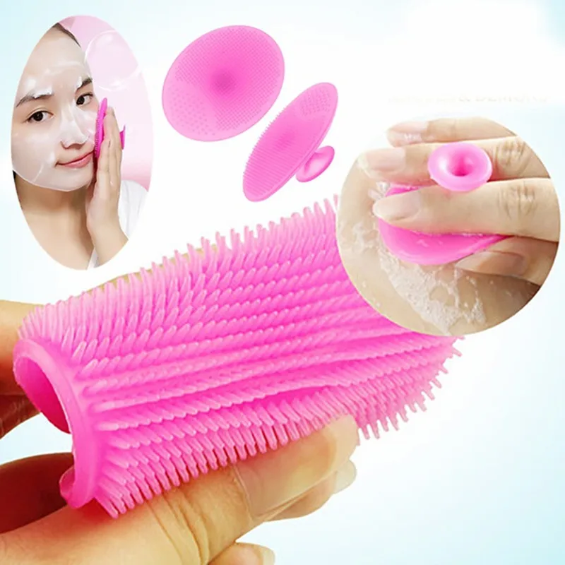Дропшиппинг силиконовый для мойки лица удаления черных точек щетка спа скраб