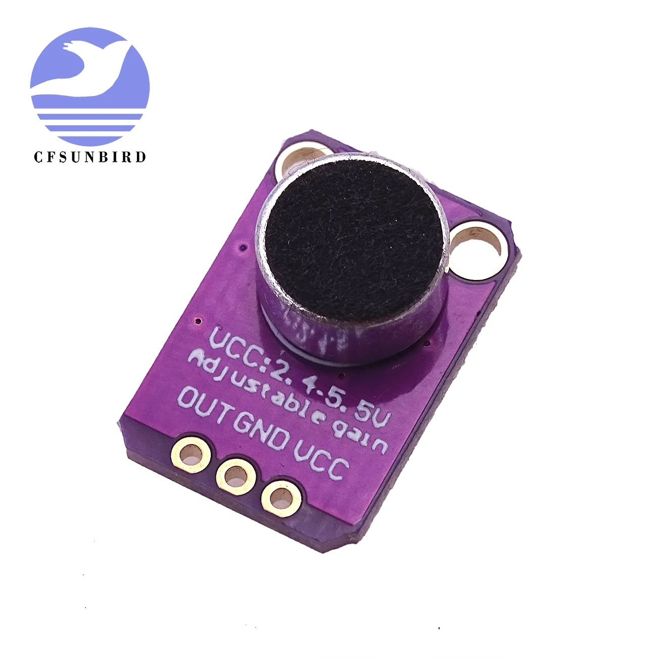 GY MAX4466 Electret микрофонный усилитель с регулируемым коэффициентом