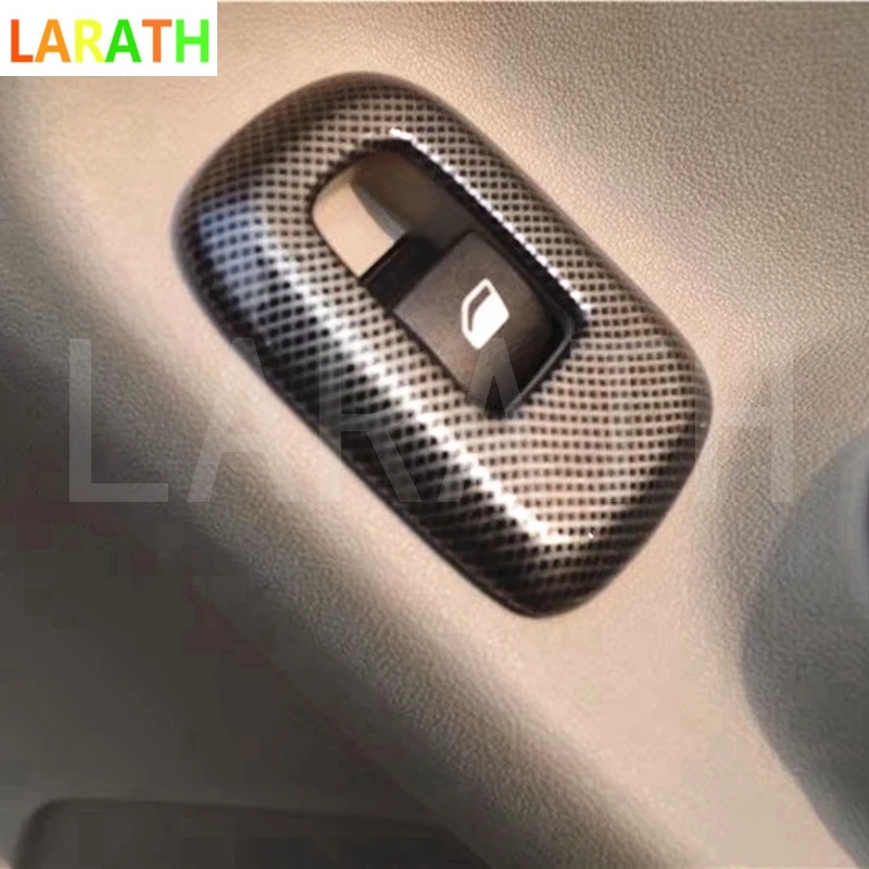 Для Citroen Elysee 2014 2015 2016 ABS углеродное волокно краска средняя внутренняя дверная