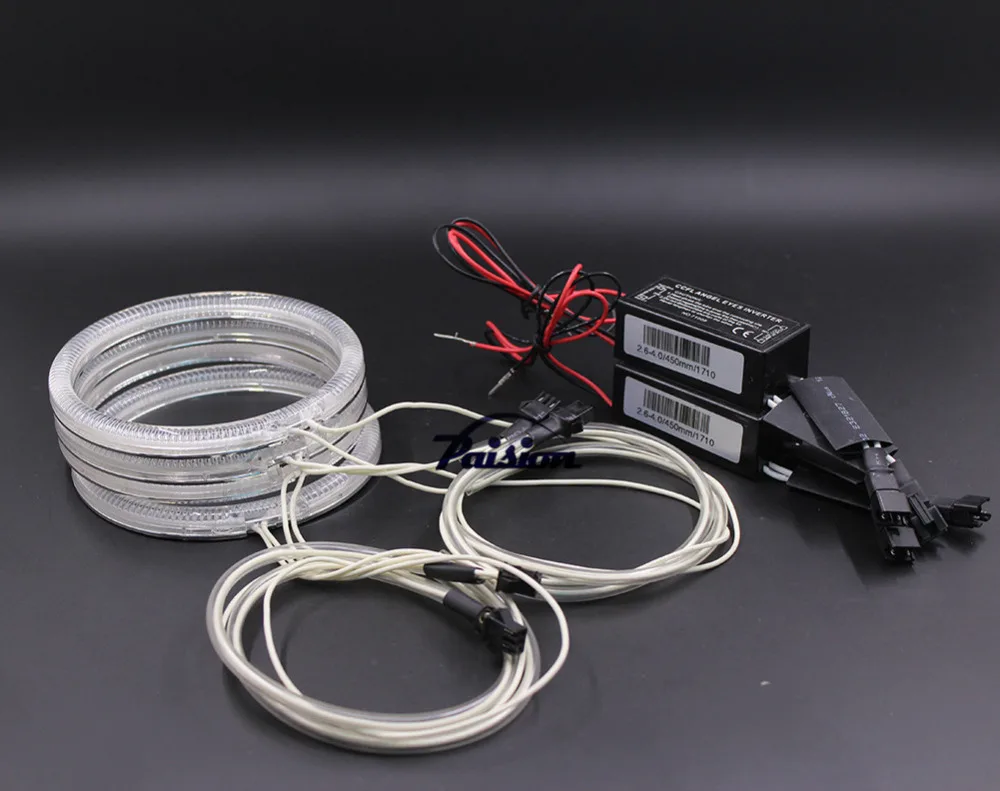 CCFL ангельские глазки теплый белый ореол кольцо для BMW E46 2 двери купе 320 325 330 2004 2005