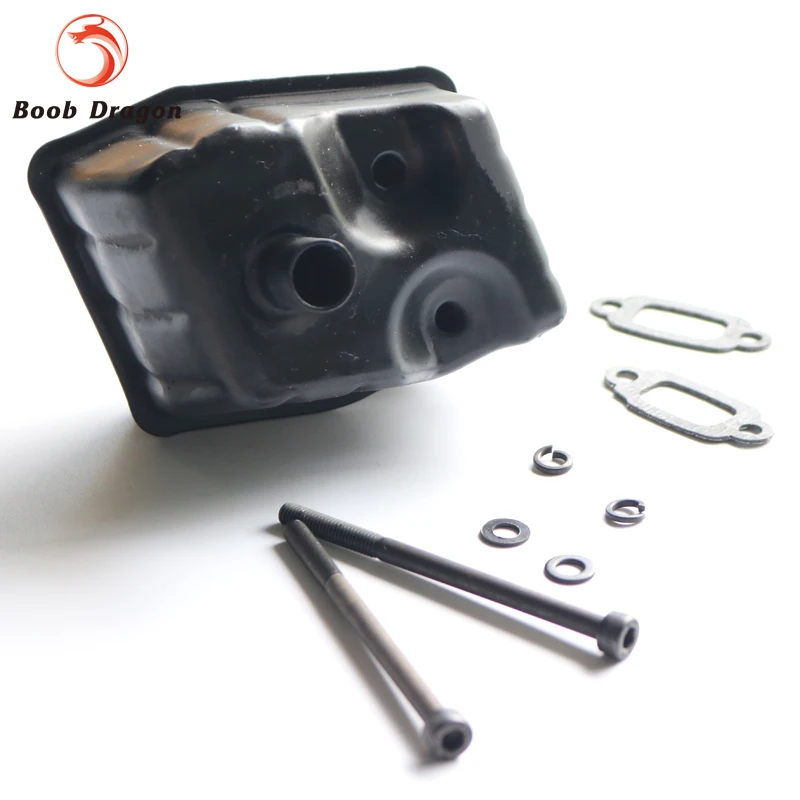 FVITEU глушитель тишина коробка для 26CC 30.5CC газ eingine zenoah cy 1/5 HPI 5B 5t 5sc Rovan KM Losi|box for|box boxlosi