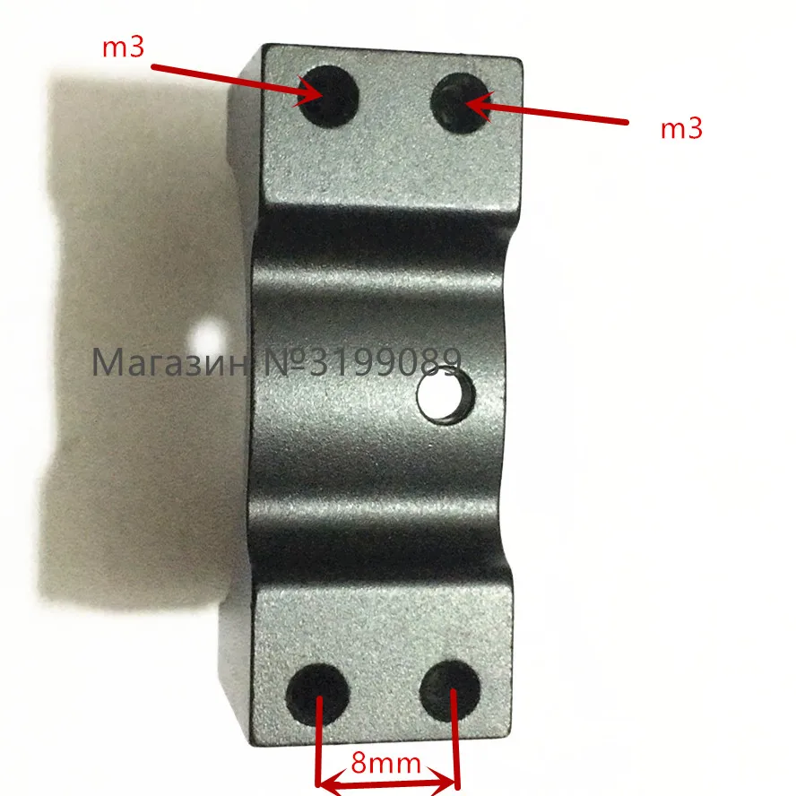 4 комплекта 30 мм Профессиональный Многофункциональный трубный зажим CNC
