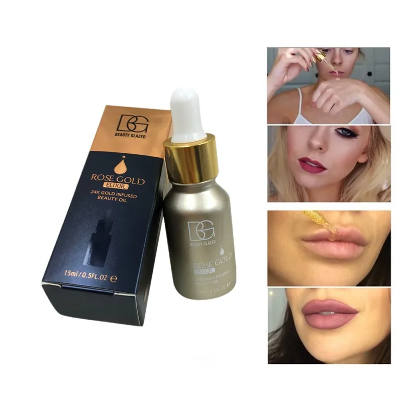 Новый 24k розовое золото Elixir излучающий увлажнитель для лица Уход за эфирным