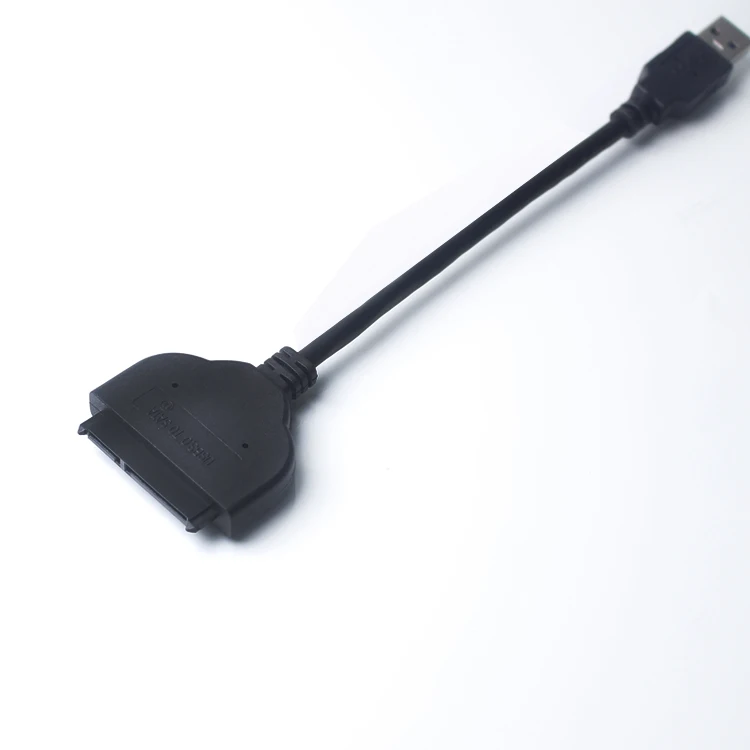 Ult-лучший адаптер SATA USB 3,0 для последовательного ATA 22pin конвертер Кабель внешний жесткий диск для 2," HDD/SSD 20 см