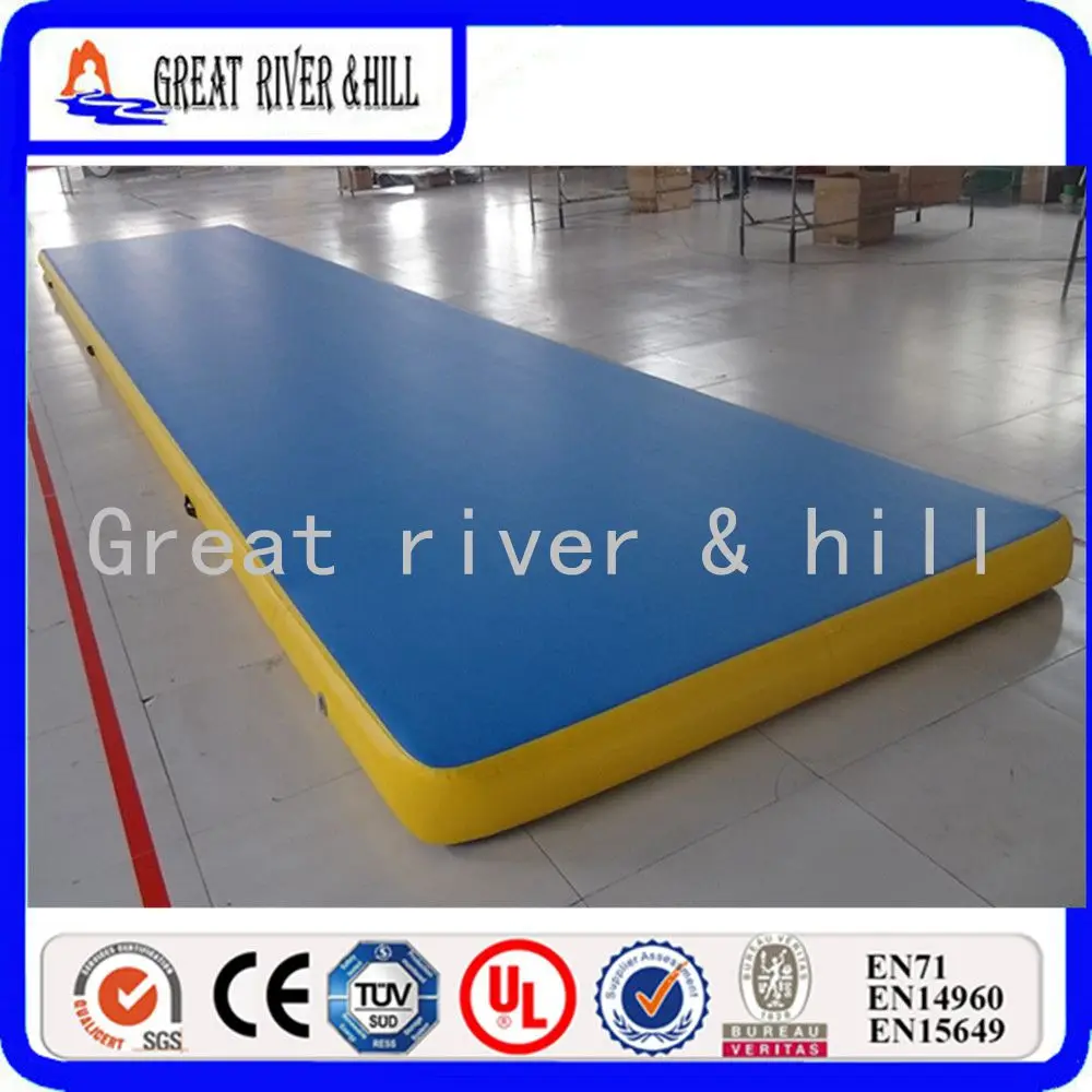 

Shipping 12m X2m InflatableAir Track ,Double Wall Fabric(DWF) Inflatable Gym Mat,Air Track For Sale