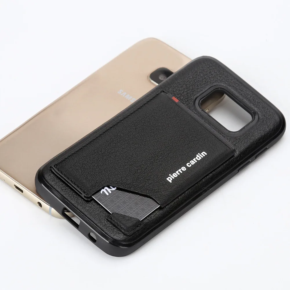 Для samsung S7 S7 край телефона casepierre Карден подлинной кожаный чехол тонкая кредитница кожаный флип-кейс с подставкой жесткий чехол