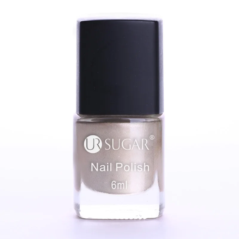 Gold Ur Sugar зеркальный эффект лак для ногтей металлик розовое золото розовый блестящий металлический цвет лак для ногтей маникюрный лак 6 мл - Цвет: Gold