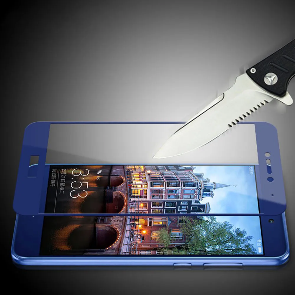 Защитная пленка для экрана huawei Honor 8 закаленное стекло Lite полное покрытие