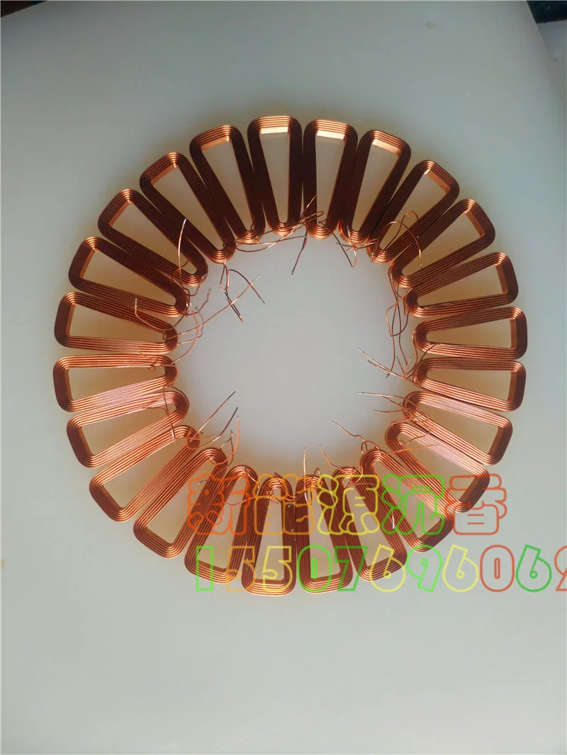 DIY диск без сердечника катушки генератора трехфазный низкая скорость Поколения Высокая эффективность самоклеящаяся катушка постоянный магнит