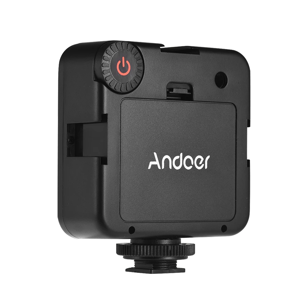 Andoer W81 6 5 Вт мини Блокировка камеры Светодиодная панель с регулируемой яркостью