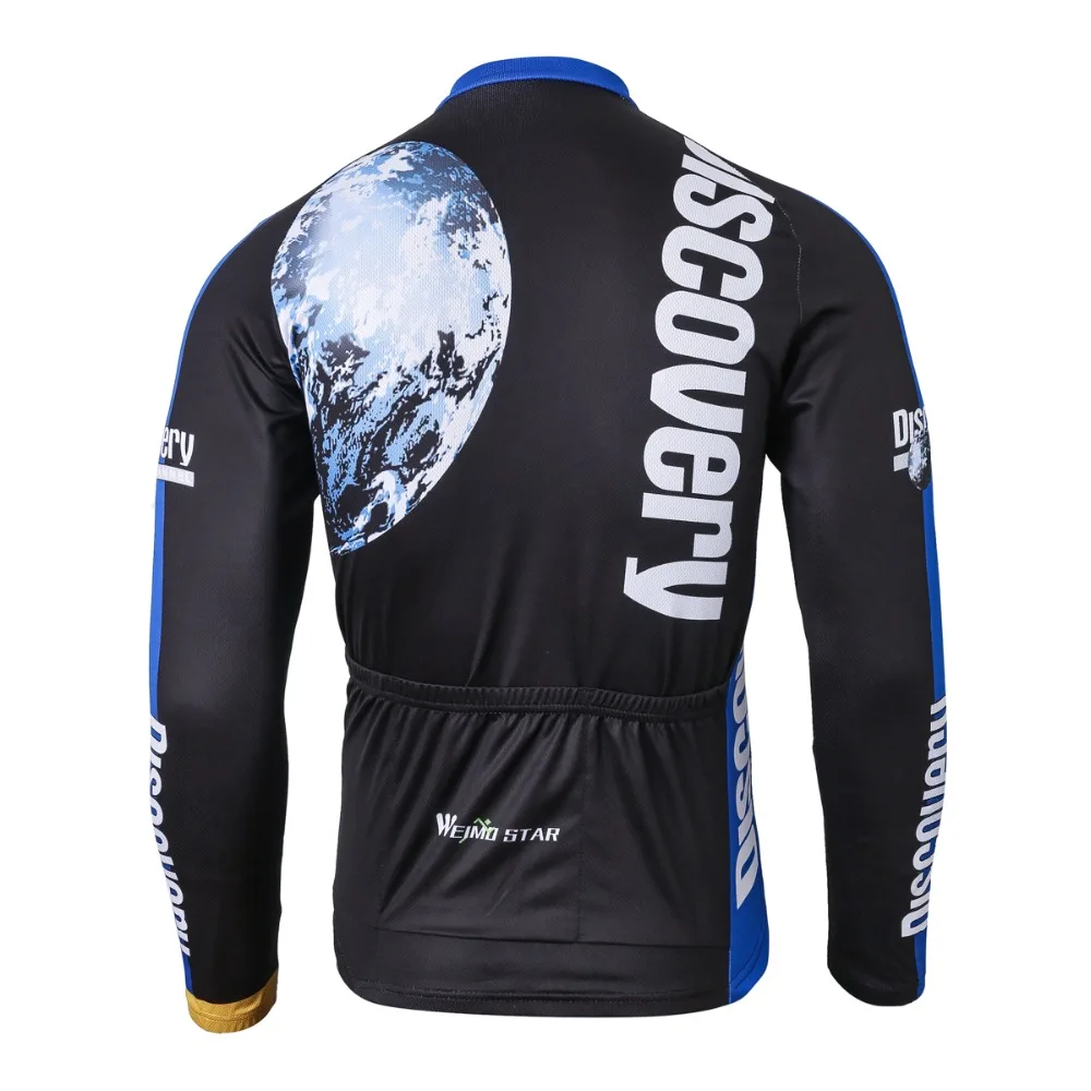 Discovery Cycling Long Sleeve Jersey Jogging Clothing Bike MTB Cycle Shirt S-XXXL | Спорт и развлечения