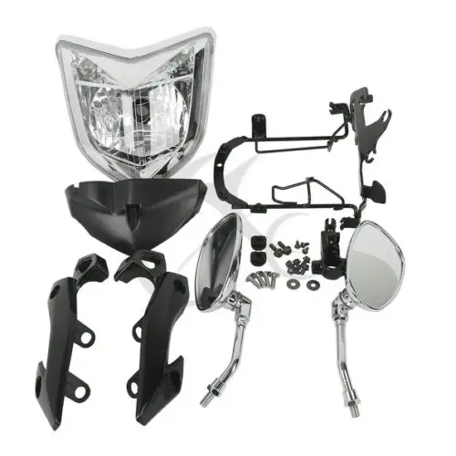 Фара для мотоцикла комплект фар головной свет в сборе 2007-2008 YAMAHA FZ1N 2006-2009