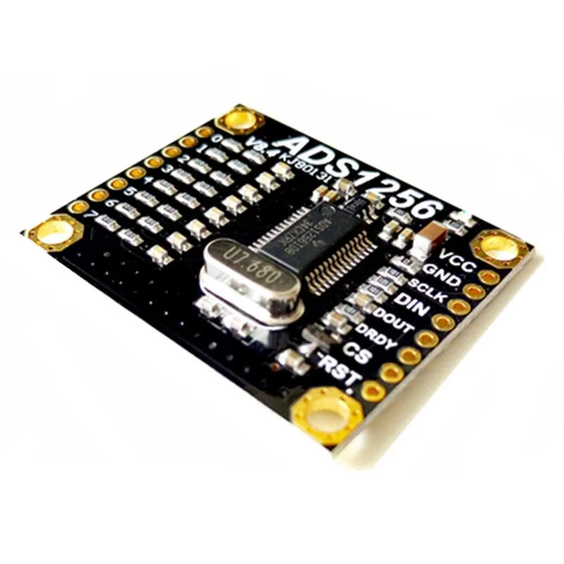 Ads1256 8 дорога 24 бит сбора данных AD Модуль multi приобретение канала Системы 30 кГц для