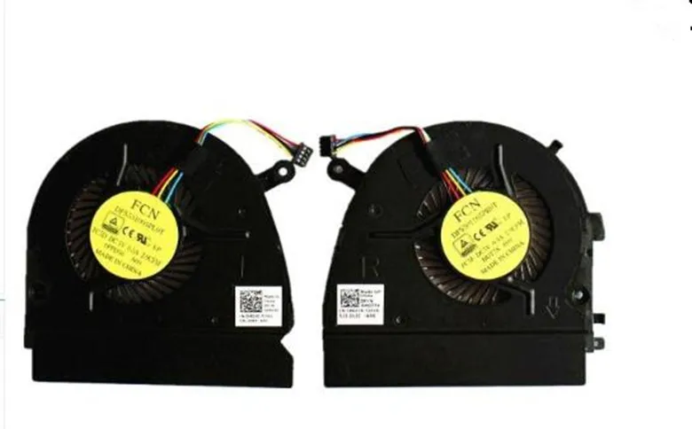 Новинка для Dell Vostro V5460 V5470 V5480 Вентилятор охлаждения процессора L + R 0HGT7X 0PPD50 2