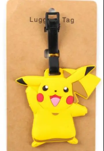 Style 2 11 видов стилей новые багажные бирки Go Pikach Charmander Squirtle Piplup Gengar - Цвет: Style 2
