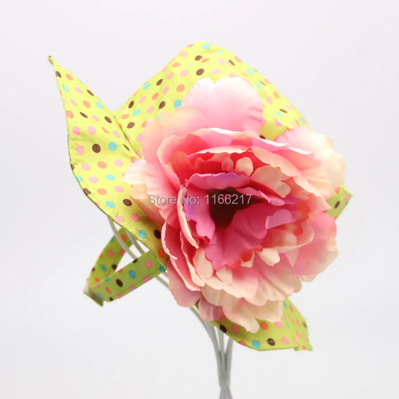 Младенцы цветок шляпа лето солнца кепка младенческой ведро fit 1 - 4 год 10 шт. |
