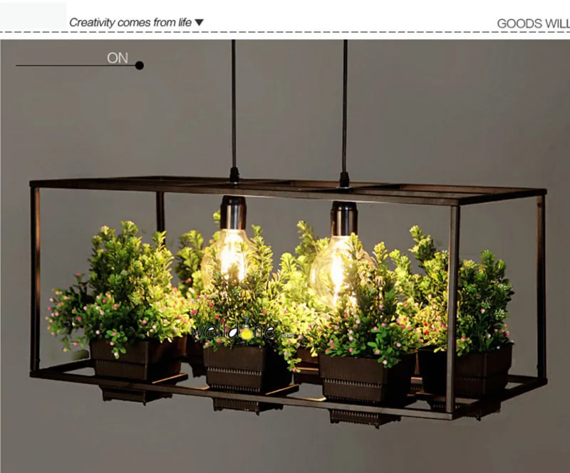 Промышленный подвесной светильник в стиле лофт винтажная лампа 220 В с двумя