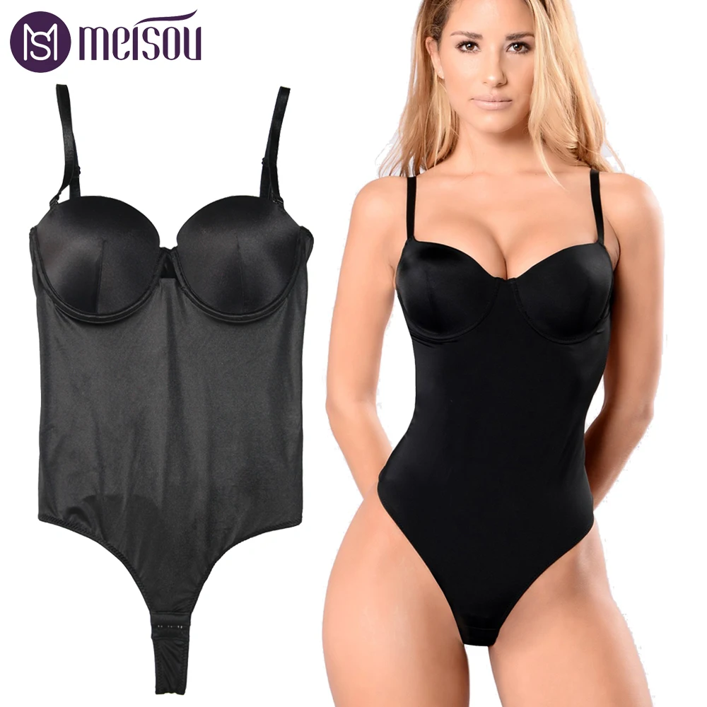Женское Бесшовное нижнее белье Meisou утягивающее Корректирующее белье|Боди| |
