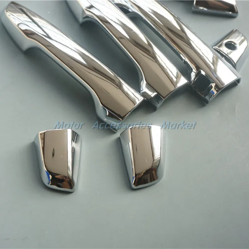 Новая спортивная стильная хромированная накладка на дверную ручку из