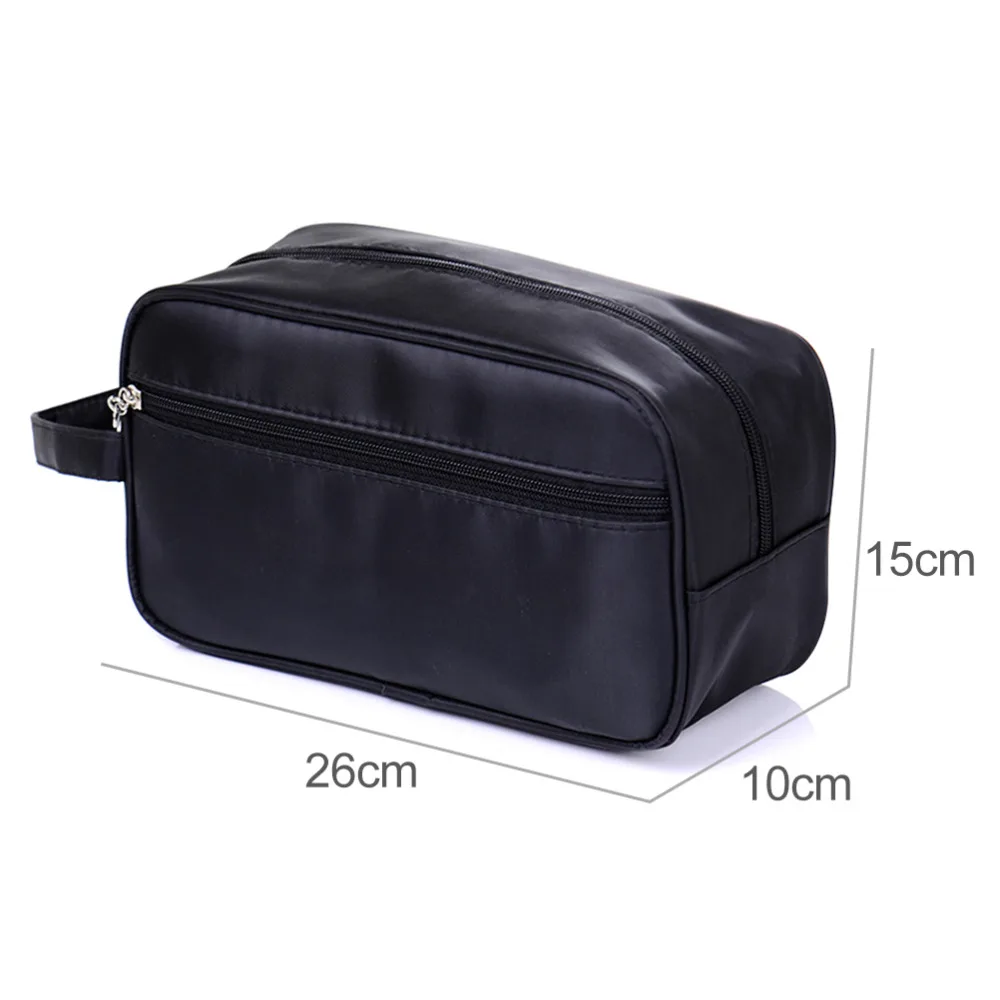Дорожная Водонепроницаемая Мужская туалетная сумка из нейлона на молнии