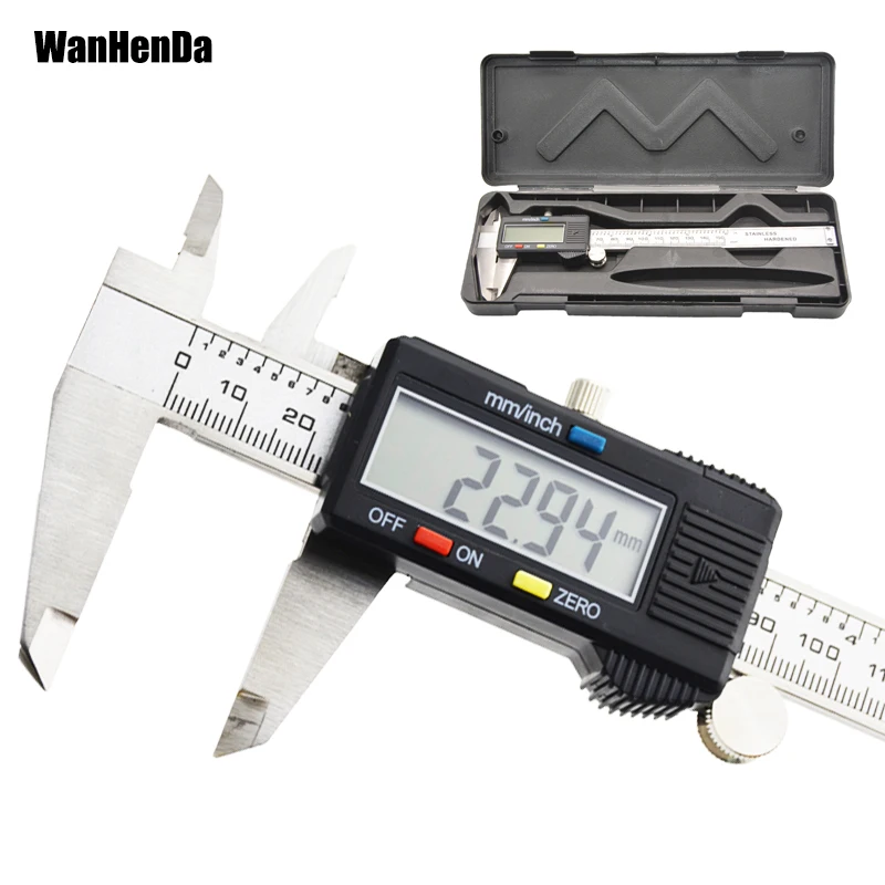 Штангенциркуль цифровой 6 дюймов 150 мм|digital vernier caliper|vernier caliperdigital caliper micrometer |