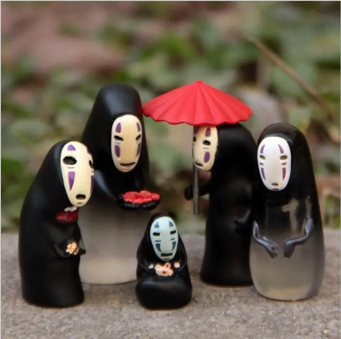 Виниловая фигурка Studio Ghibli человек без лица Миядзаки Хаяо аниме каонаси модель 8