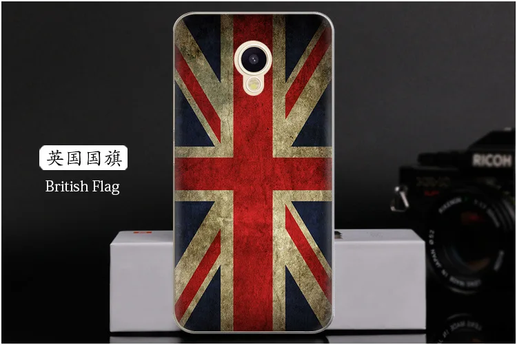For Meizu M5C Case Silicone Cover Ultra thin Soft TPU Painted Cartoon cover 5.0&quot A5 fundas Phone Cases |